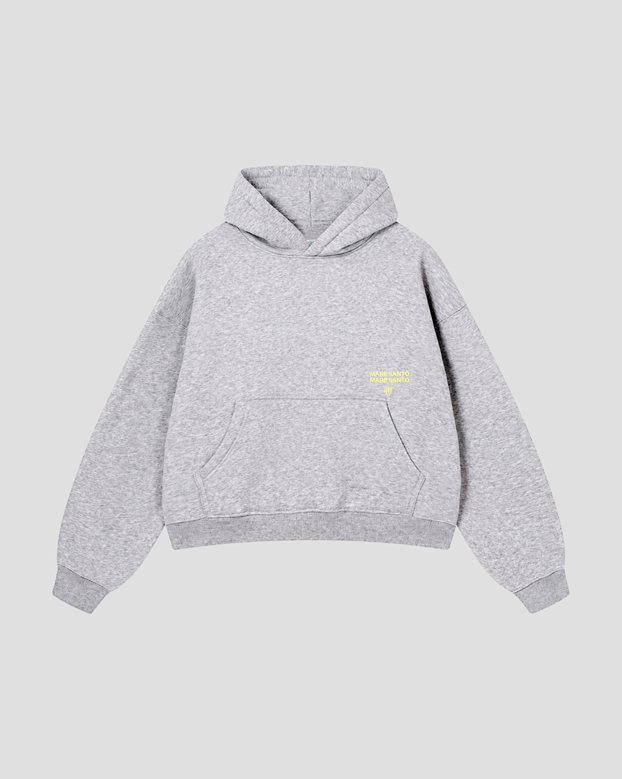 MARE SANTO Boxy Hoodie – Grey