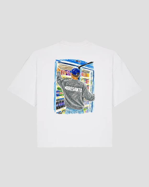 Art department Neckline Detail tee – WHITE