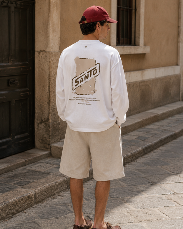 Long Sleeve Tee – WHITE