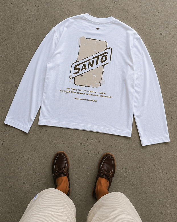 Long Sleeve Tee – WHITE