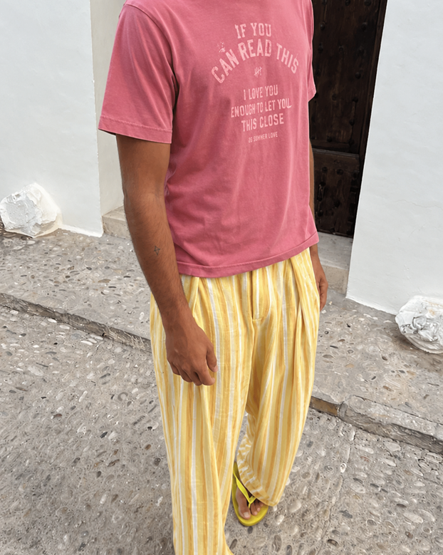 Summer love – RED Washed tee