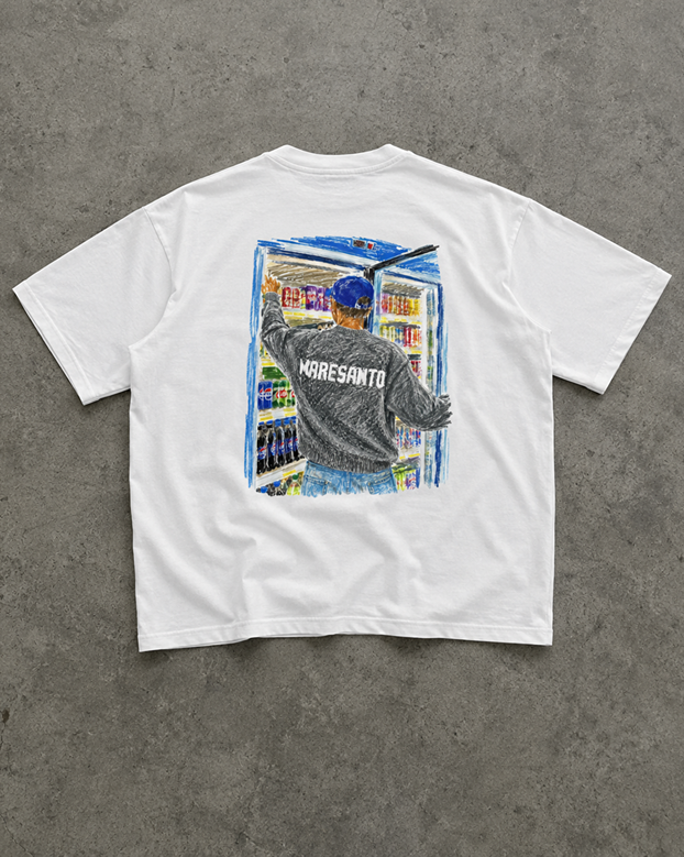 Art department Neckline Detail tee – WHITE